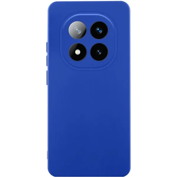 Чехол TPU GETMAN Liquid Silk Full Camera для Xiaomi Redmi Note 15 4G/5G (EU) — Синий — фото 1