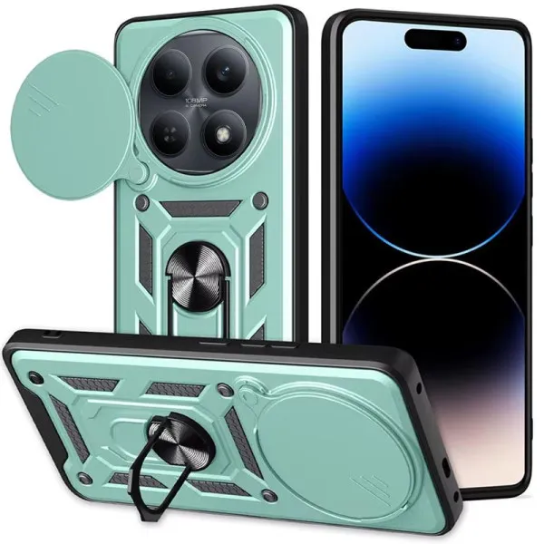 Чехол Ummi Camshield Serge Ring для Xiaomi Redmi Note 15 (EU) / Poco M8 5G — Зеленый — фото 2 Чехол Ummi Camshield Serge Ring для Xiaomi Redmi Note 15 (EU) / Poco M8 5G — Зеленый — фото 2