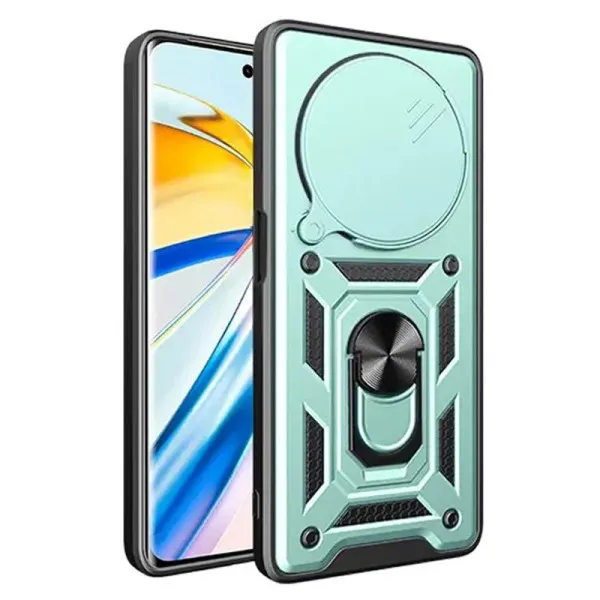 Чехол Ummi Camshield Serge Ring для Xiaomi Redmi Note 15 (EU) / Poco M8 5G — Зеленый — фото 3 Чехол Ummi Camshield Serge Ring для Xiaomi Redmi Note 15 (EU) / Poco M8 5G — Зеленый — фото 3