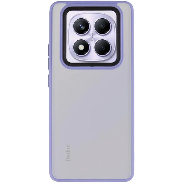 Чехол TPU+PC Lyon Frosted для Xiaomi Redmi Note 15 Pro+ 5G — Фиолетовый — фото 2 Чехол TPU+PC Lyon Frosted для Xiaomi Redmi Note 15 Pro+ 5G — Фиолетовый — фото 2