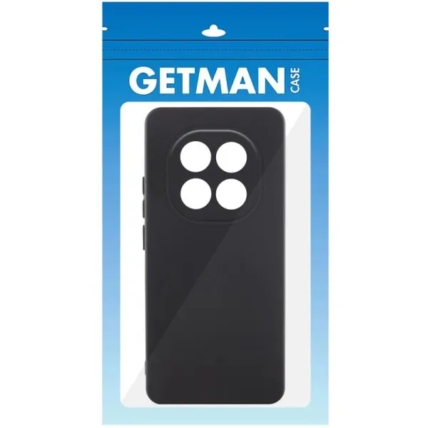 Чохол TPU GETMAN Liquid Silk Full Camera для Xiaomi Redmi Note 15 Pro+ 5G — Чорний — фото 2