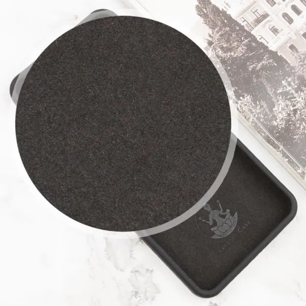 Чехол Silicone Cover Lakshmi Full Camera (AAA) для Xiaomi Redmi Note 15 Pro+ 5G — Черный — фото 5