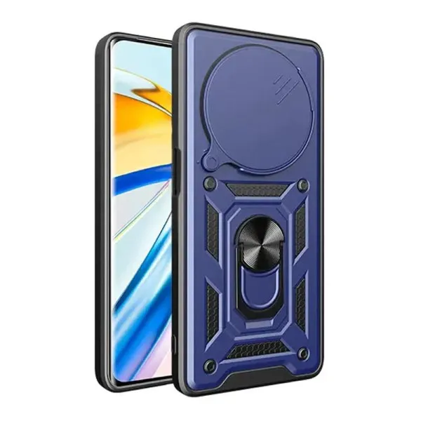 Чехол Ummi Camshield Serge Ring для Xiaomi Redmi Note 15 Pro+ 5G / Poco M8 Pro 5G — Синий — фото 3 Чехол Ummi Camshield Serge Ring для Xiaomi Redmi Note 15 Pro+ 5G / Poco M8 Pro 5G — Синий — фото 3
