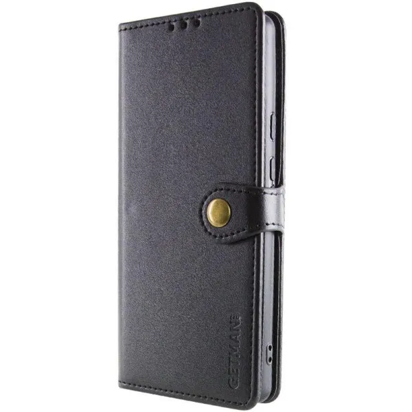 Шкіряний чохол-книжка GETMAN Gallant (PU) для Xiaomi Redmi Note 15 Pro+ 5G — Чорний — фото 2 Шкіряний чохол-книжка GETMAN Gallant (PU) для Xiaomi Redmi Note 15 Pro+ 5G — Чорний — фото 2