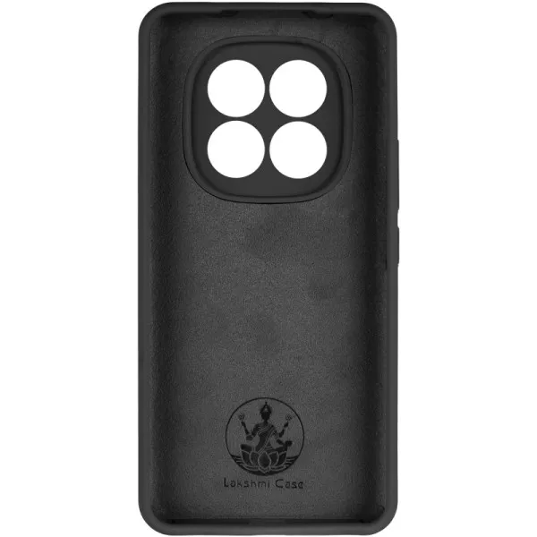 Чехол Silicone Cover Lakshmi Full Camera (AAA) для Xiaomi Redmi Note 15 Pro+ 5G — Черный — фото 1