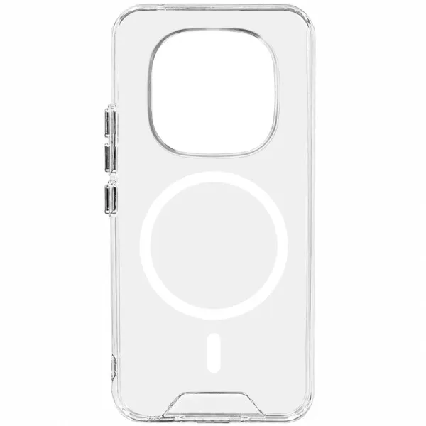 Чехол TPU Space Case with Magnetic Fit для Xiaomi Redmi Note 15 Pro 4G — Прозрачный — фото 1