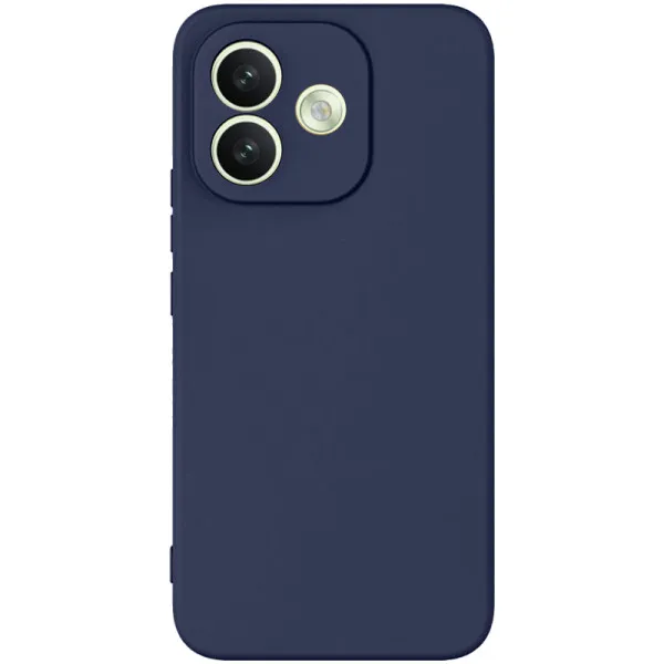 Чехол TPU GETMAN Liquid Silk Full Camera для Xiaomi Redmi Note 17 Pro — Синий Чехол TPU GETMAN Liquid Silk Full Camera для Xiaomi Redmi Note 17 Pro — Синий
