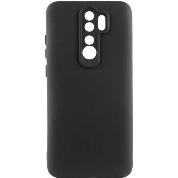 Чохол Silicone Cover Ummi Lakshmi Full Camera (AA) для Xiaomi Redmi Note 8 Pro — Чорний — фото 1