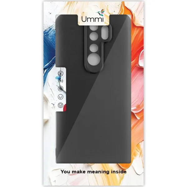 Чохол Silicone Cover Ummi Lakshmi Full Camera (AA) для Xiaomi Redmi Note 8 Pro — Чорний — фото 2
