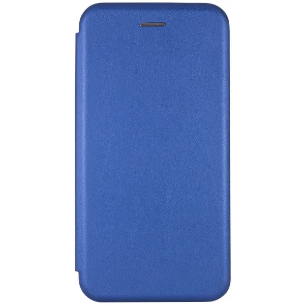 Кожаный чехол-книжка Classy для Xiaomi Redmi Note 8T — Синий — фото 1