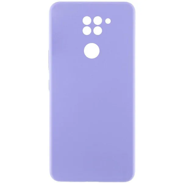 Чехол Silicone Cover Lakshmi Full Camera (AAA) для Xiaomi Redmi Note 9 / Redmi 10X — Сиреневый — фото 1 Чехол Silicone Cover Lakshmi Full Camera (AAA) для Xiaomi Redmi Note 9 / Redmi 10X — Сиреневый — фото 1