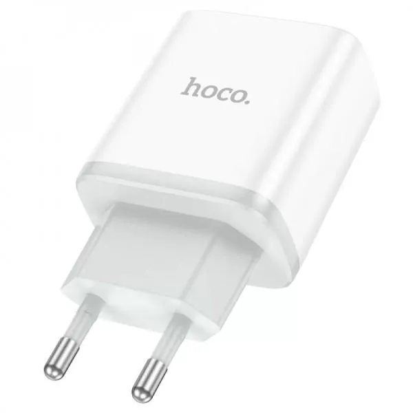 СЗУ Hoco C105A Stage PD20W+QC3.0 (1USB-A/1C) — Белый — фото 3 СЗУ Hoco C105A Stage PD20W+QC3.0 (1USB-A/1C) — Белый — фото 3