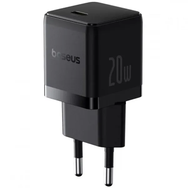 СЗУ Baseus Palm Fast Charger PD20W (1USB-C) (P10111602) — Черный — фото 1