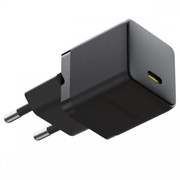 СЗУ Baseus Palm Fast Charger PD20W (1USB-C) (P10111602) — Черный — фото 2