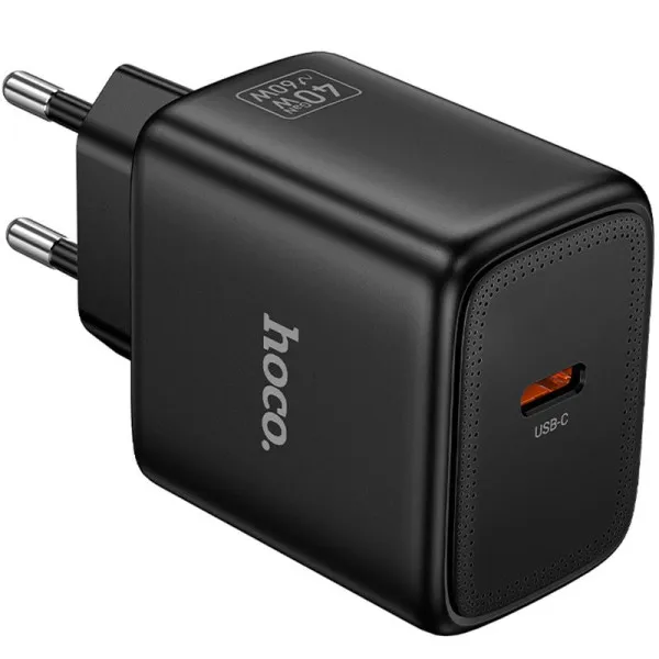 МЗП Hoco N83 Profit PD40W (1USB-C) — Чорний — фото 3