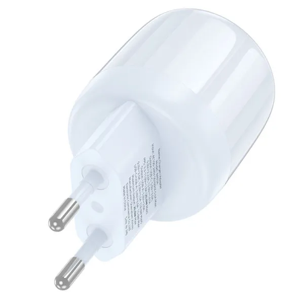 СЗУ Borofone BA93A Lustrous PD20W+QC3.0 (1USB-A/1C) — Blue — фото 2