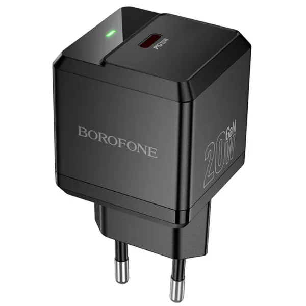 СЗУ Borofone BN18 Intenso PD20W (1USB-C) — Черный — фото 1 СЗУ Borofone BN18 Intenso PD20W (1USB-C) — Черный — фото 1