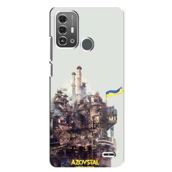Чехол с рисунком «Азовсталь» для ZTE Blade A53 Pro
