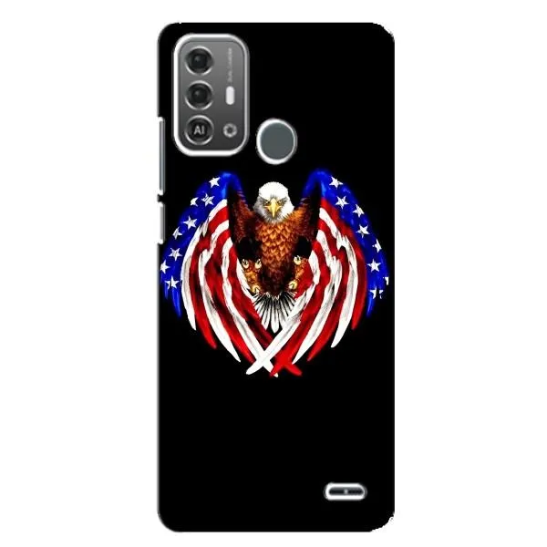 Чехол с рисунком «Крылья США» для ZTE Blade A53 Pro Чехол с рисунком «Крылья США» для ZTE Blade A53 Pro