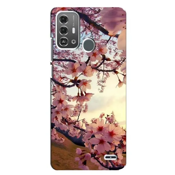 Чехол с рисунком «Цветущая сакура» для ZTE Blade A53 Pro Чехол с рисунком «Цветущая сакура» для ZTE Blade A53 Pro