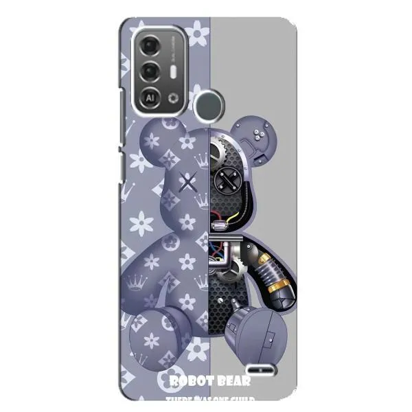Чехол с рисунком «Медведь Louis Vuitton» для ZTE Blade A53 Pro