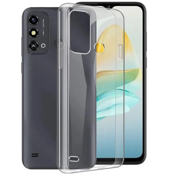 TPU чохол Epic Transparent 1,5mm для ZTE Blade A53 — Прозорий — фото 2 TPU чохол Epic Transparent 1,5mm для ZTE Blade A53 — Прозорий — фото 2