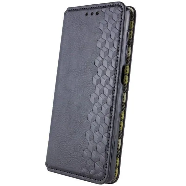 Кожаный чехол-книжка GETMAN Cubic (PU) для ZTE Nubia V60 — Черный — фото 2 Кожаный чехол-книжка GETMAN Cubic (PU) для ZTE Nubia V60 — Черный — фото 2