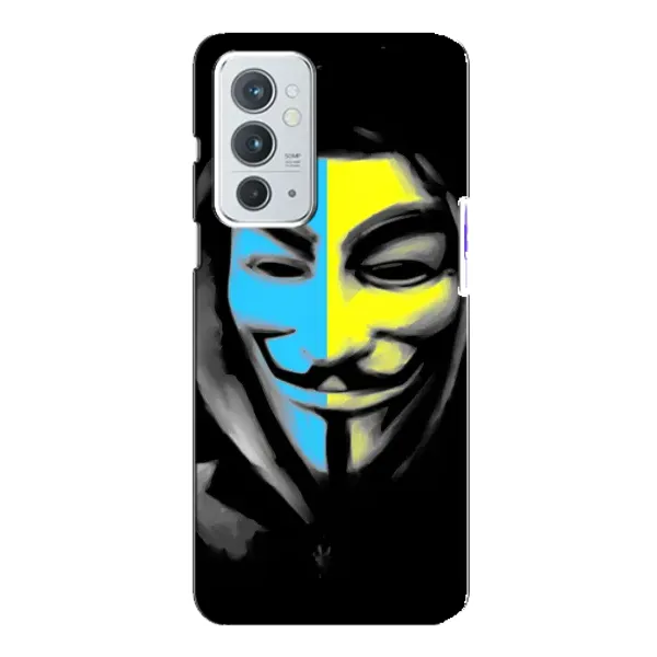Чехол с рисунком «Анонимус патриот» для OnePlus 9RT Чехол с рисунком «Анонимус патриот» для OnePlus 9RT