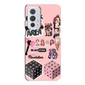 Чохли з картинкою для OnePlus 9RT (BLACK PINK колаж)