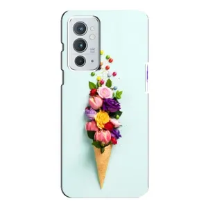Чохли з тематикою "КВІТИ" на OnePlus 9RT (Квітка-морозиво)