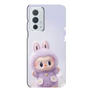 Чехол с рисунком «Фиолетовый Лабубу» для OnePlus 9RT