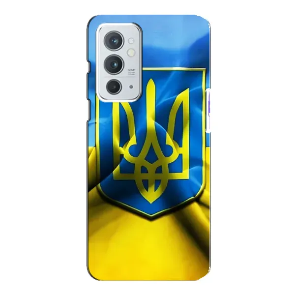 Чехол с рисунком «Герб и Флаг Украины» для OnePlus 9RT
