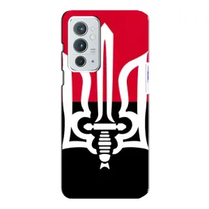 Чехлы УПА (Красно-Чёрный) на OnePlus 9RT (Герб Украины)