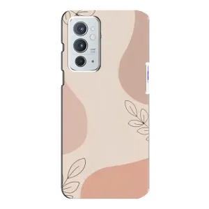 Чохол квітковий дизайн для OnePlus 9RT (Кориневий фон)