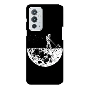 Силиконовый Чехол с принтом "Космонавты" на OnePlus 9RT (Космонавт)