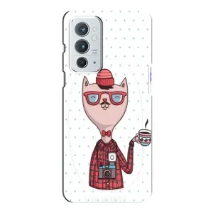 Чехол на тематику: Коты для OnePlus 9RT (Кот аристократ)