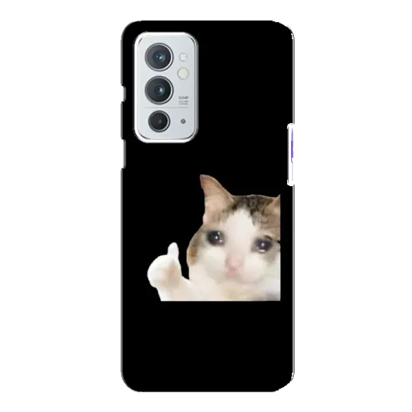 Чохол з малюнком «Кіт у сльозах» для OnePlus 9RT Чохол з малюнком «Кіт у сльозах» для OnePlus 9RT