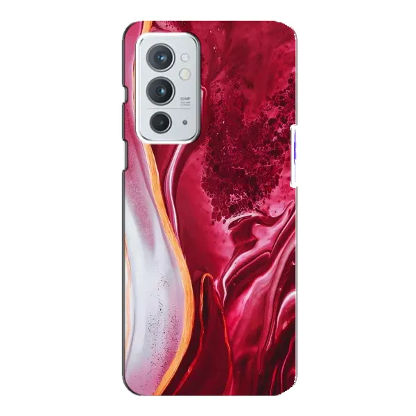 Чехол с рисунком «Красный мрамор» для OnePlus 9RT Чехол с рисунком «Красный мрамор» для OnePlus 9RT