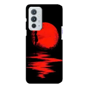 Летний Чехол на OnePlus 9RT (Красный Закат)