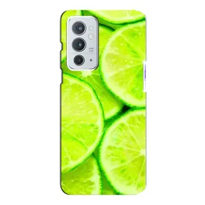 Чехол с изображением вкусной еды для OnePlus 9RT (Лайм)