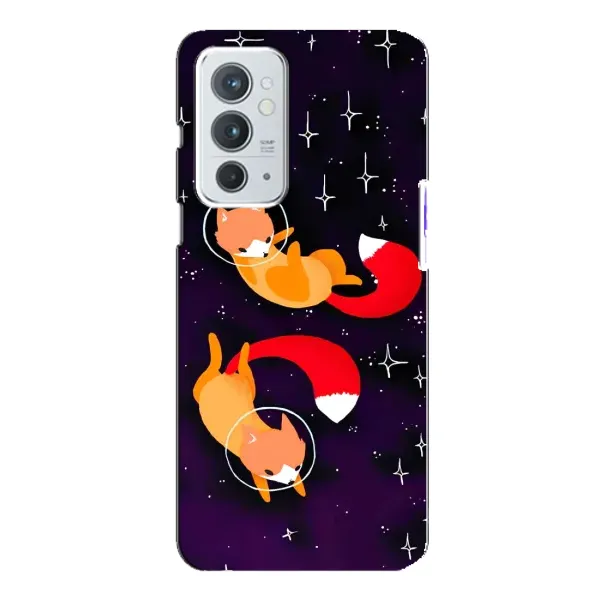 Чехол с рисунком «Лисы» для OnePlus 9RT