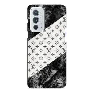 Чехол с рисунком «LV на белом» для OnePlus 9RT