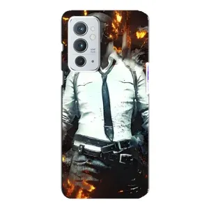 Силиконовый чехол с картинкой "Герой Pubg" на OnePlus 9RT (Man Пубг)