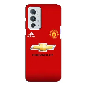 Силіконові Чохли з принтом Футбол на OnePlus 9RT (Man United)
