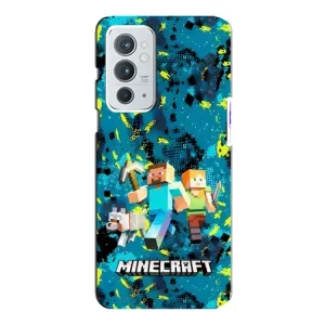 Чехлы для OnePlus 9RT (Персонажи Майн Крафт) (Майнкрафт)
