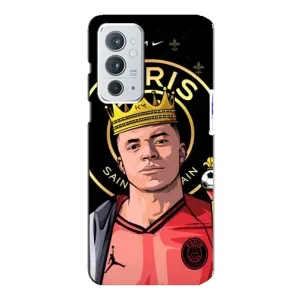 Чехол (TPU) с Футболистом на OnePlus 9RT (Mbappe King)