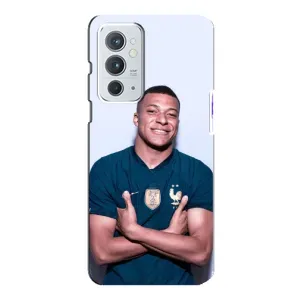 Чехол (TPU) с Футболистом на OnePlus 9RT (Мбаппешичка)