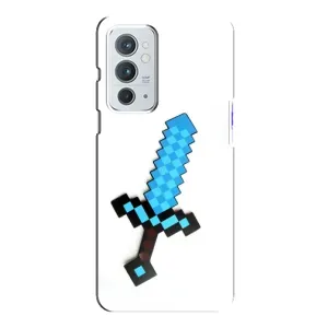 Чехлы для OnePlus 9RT (Персонажи Майн Крафт) (Меч)