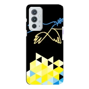 Чехол на OnePlus 9RT Украинский дизайн (Мир для Украины)