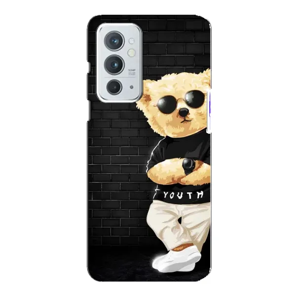 Чехол с рисунком «Мишка в очках» для OnePlus 9RT